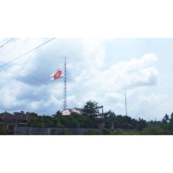 TOWER BENDERA PARTAI 30, 25, 45