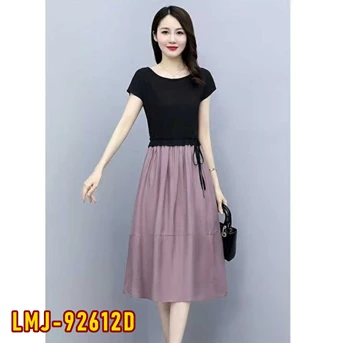 lmj-92612d dress wanita / pakaian / terusan perempuan / cewe / cewek-1