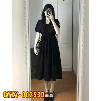 qyxy-00253d dress wanita / pakaian / terusan perempuan / cewe / cewek-3
