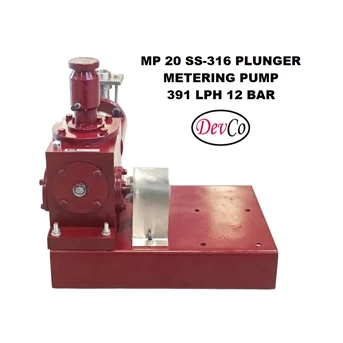 pompa dosing mp239112 ss-316 plunger metering pump - 391 lph 12 bar-4