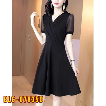 BLG-07835D Dress Wanita / Pakaian / Terusan Perempuan / Cewe / Cewek