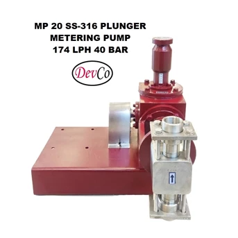 pompa dosing mp217440 ss-316 plunger metering pump - 174 lph 40 bar-6