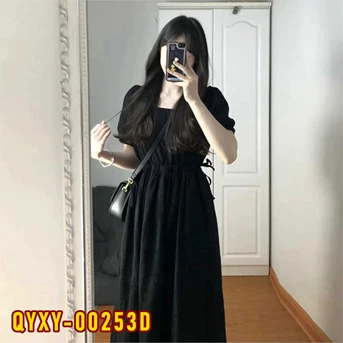 qyxy-00253d dress wanita / pakaian / terusan perempuan / cewe / cewek-4