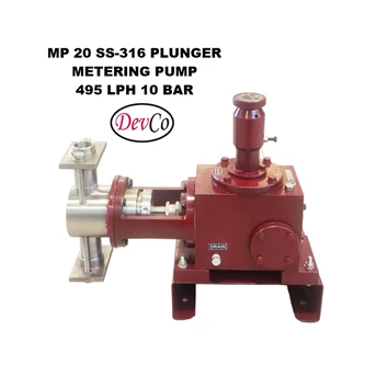 pompa dosing mp249510 ss-316 plunger metering pump - 495 lph 10 bar-5