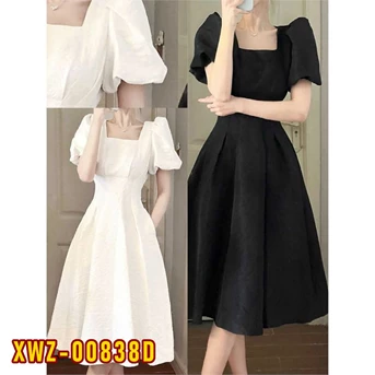 xwz-00838d dress wanita / pakaian / terusan perempuan / cewe / cewek-6