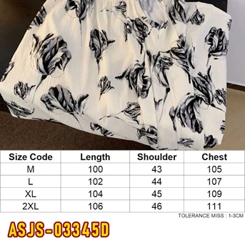 asjs-03345d dress wanita / pakaian / terusan perempuan / cewe / cewek-1