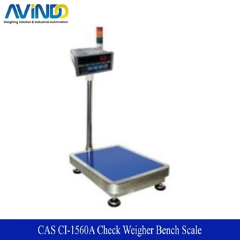 Timbangan CAS CI-1560A Check weigher bench scale 42x50cm
