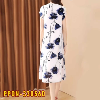 ppon-33056d dress wanita / pakaian / terusan / gaun perempuan-2