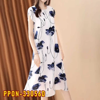 ppon-33056d dress wanita / pakaian / terusan / gaun perempuan-5