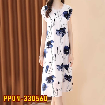 PPON-33056D Dress Wanita / Pakaian / Terusan / Gaun Perempuan
