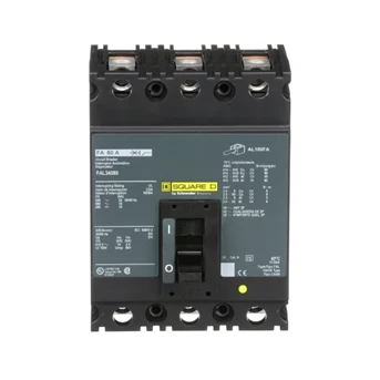 air circuit breaker fal34080 - square d 80 amp 3 pole 480 volt plug-3