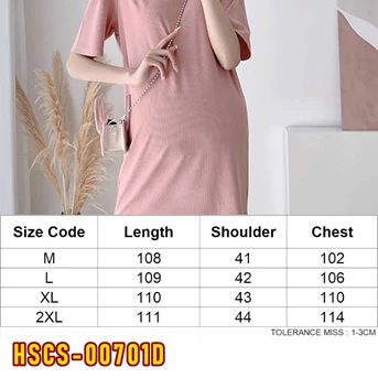 hscs-00701d dress wanita / pakaian / terusan / gaun perempuan / cewek-1