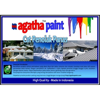 agatha paint cat anti panas atau cat tahan panas