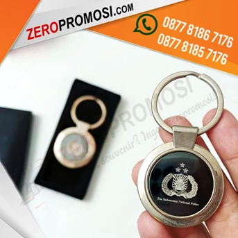 Gantungan Kunci Keychain Stainless Promosi GK-001