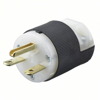 straight blade plug: 6-15p, 15 a, 250v ac, 2 poles - connectors-4