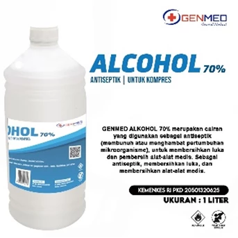 Genmed Alkohol 70 % 1 Liter