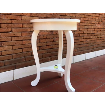 beside table minimalis kerajinan kayu-1
