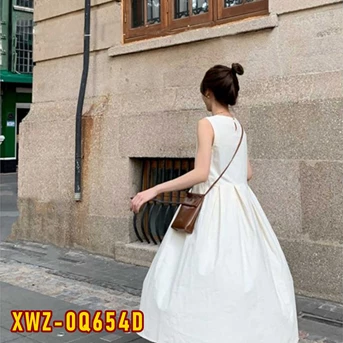 xwz-0q654d dress wanita / pakaian / terusan / gaun perempuan / cewek-3