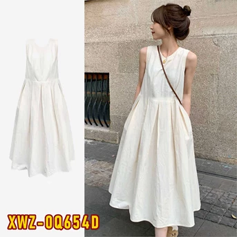 XWZ-0Q654D Dress Wanita / Pakaian / Terusan / Gaun Perempuan / Cewek