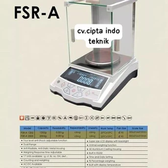 timbangan digital laboratorium fujitsu fsr - a 520 ( new )-1