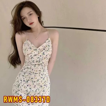 rwms-08337d dress wanita / pakaian / terusan / gaun perempuan / cewek-3