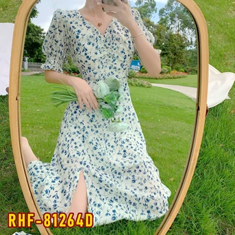 rhf-81264d dress wanita / pakaian / terusan / gaun perempuan / cewe /-2