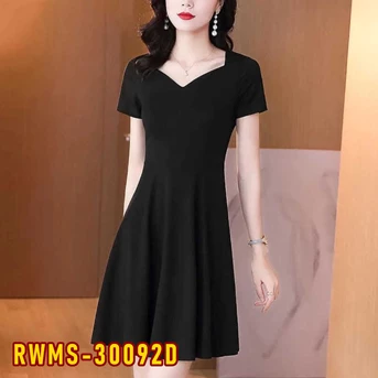 RWMS-30092D Dress Wanita / Pakaian / Terusan / Gaun Perempuan / Cewek
