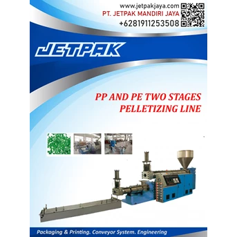 Pp And Pe Two Stages Pelletizing Line