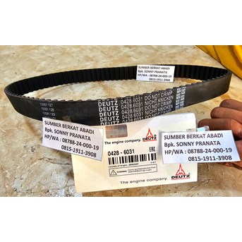 DEUTZ 0427 0987 04270987 0427-0987 BELT 0428 6031 04286031 0428-6031
