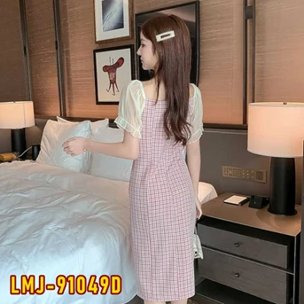 lmj-91049d dress wanita / pakaian / terusan / gaun perempuan / cewek-5