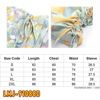 lmj-91088d dress wanita / pakaian / terusan / gaun perempuan / cewek-5