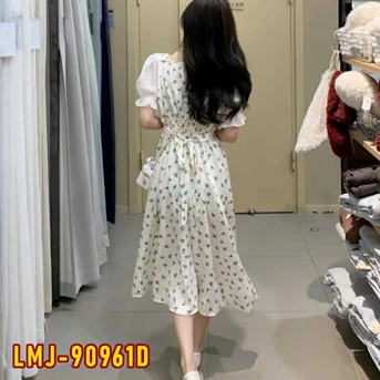 lmj-90961d dress wanita / pakaian / terusan / gaun perempuan / cewek-5
