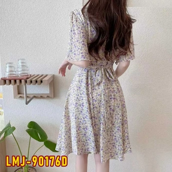 lmj-90176d ﻿dress wanita / pakaian / terusan / gaun perempuan / cewek-3
