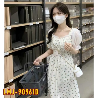 lmj-90961d dress wanita / pakaian / terusan / gaun perempuan / cewek-6