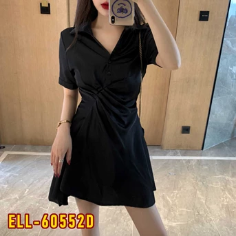 ell-60552d dress wanita / pakaian / terusan / gaun perempuan / cewe-5