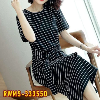 rwms-33355d dress wanita / pakaian / terusan / gaun perempuan / cewek-2