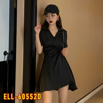 ell-60552d dress wanita / pakaian / terusan / gaun perempuan / cewe-2