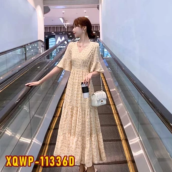 xqwp-11336d dress wanita / pakaian / terusan / gaun perempuan / cewe-3
