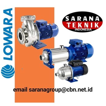 LOWARA PUMP SUBMERSIBLE & CENTRIFUGAL PUMP.