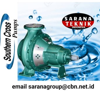 SOUTHERN CROSS PUMP CENTRIFUGAL PUMP ISO SOVEREIGN PT.SARANA TEKNIK.