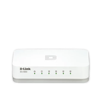 D-LINK DES-1005A 5-Port Fast Ethernet Desktop Switch In Plastic Casing