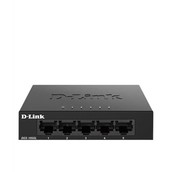 d-link dgs-105gl 5 port gigabit metal unmanaged desktop switch