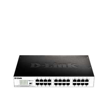 D-LINK DGS-1024D 24-Port Gigabit Desktop/Rackmount Switch In Metal