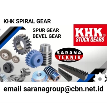 KHK Spiral Gear Made in Japan