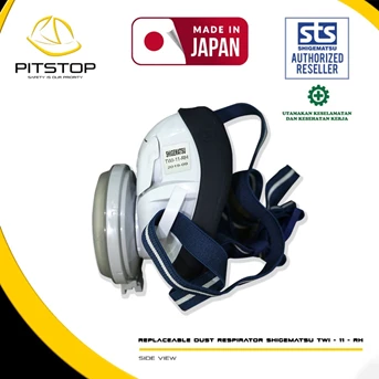 Masker Respirator Shigematsu TWI 11 RH Safety Dust Filter Anti Debu