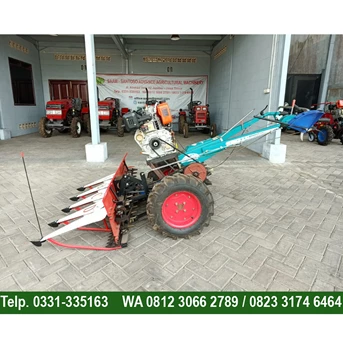 mesin panen padi potong jagung rumput gajah sorgum ditarik traktor 101-2
