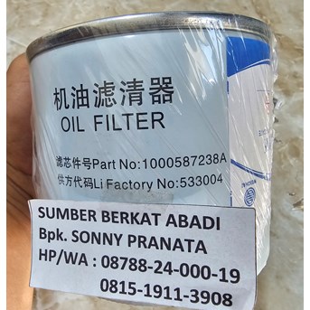 WEICHAI 1000587238A OIL FILTER JX1008LE JX 1008LE JX 1008 LE JX1008A