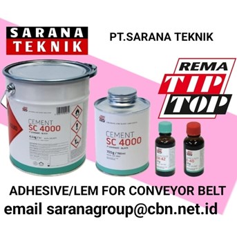 Adhesive / Lem For Conveyor Belt Cement SC 4000