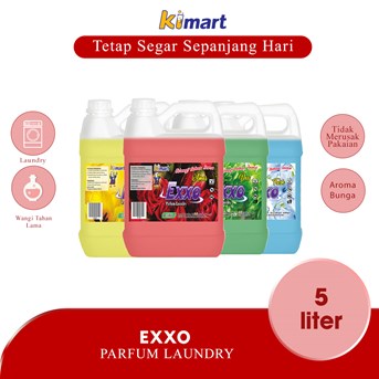 PARFUM LAUNDRY PEWANGI PAKAIAN LAUNDRY EXXO 5000 ML