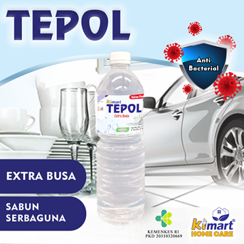 Teepol 1lt Kemasan Jirigen Cairan pembersih serbaguna Teppol Pembersih